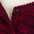 100% alpaca cardigan, 'Embellished Andes' - Floral Themed 100% Alpaca Cardigan from Peru (image 2g) thumbail