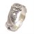 Sterling silver band ring, 'Ape Pose' - Sterling Silver Monkey Band Ring from Indonesia