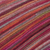 Poncho 100% Alpaca - Poncho de punto 100% lana de alpaca a rayas multicolor con flecos