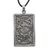 Sterling silver pendant, 'Ancient Beauty' - Artisan Crafted Sterling Silver Floral Pendant