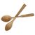 Wood serving spoons, 'Savory Traditions' (pair) - Armenian Hand Carved Beechwood Serving Spoons (Pair)