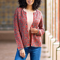 Featured review for Cotton cardigan, Miraflores Joy