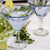 Copas de martini sopladas a mano, (juego de 6) - Copas de martini azules sopladas a mano de México (juego de 6)