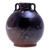 Ceramic bud vase, 'Ancient Chiang Mai' - Brown Ceramic Bud Vase