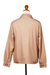 Men's cotton jacket, 'Breezy Day in Beige' - Men's Beige Cotton Twill Jacket from India