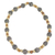 Halskette aus Holz- und Terrakotta-Perlen - Handgefertigte rustikale Perlenkette aus Westafrika