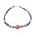 Multi-gemstone beaded bracelet, 'Playful Rainbow' - Multi-Gemstone Beaded Bracelet Crafted in Thailand