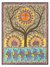 Madhubani painting, 'Tree of Life' - Indian Madhubani Painting