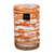 Wassergläser aus mundgeblasenem Glas, (5er-Set) - Mundgeblasenes Glas Orange Swirl 13 oz Wassergläser (5er-Set)