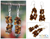 Tigerauge-Wasserfall-Ohrringe - Handgemachte Ohrringe aus Tigerauge und Sterlingsilber 