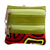 Embroidered leather coin purse, 'Tropical Treasure' - Assorted Mola Embroidered Leather Coin Purse from Colombia