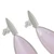 Rose quartz drop earrings, 'Pink Gemstone Mystique' - Brazilian Handcrafted Rose Quartz Drop Earrings