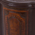 Mini cofre de madera y cuero, 'Colonial Majesty' - Cofre de acento de madera y cuero hecho a mano del Perú