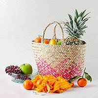 Seagrass bag, 'Market Trip' - Seagrass Market Bag from Vietnam