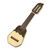 Wood ronroco guitar, 'Inca Sun' - Handcrafted Genuine Peruvian Ronroco Guitar with Case