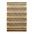 Alfombra de lana dhurrie, (4x6) - Alfombra de lana geométrica de comercio justo (4x6)