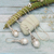 Cultured pearl jewelry set, 'Fairy Charm' - Hand Made Cultured Pearl Jewelry Set (image 2) thumbail