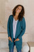 Merino wool boyfriend cardigan, 'Aran Heritage' - Irish Merino Wool Boyfriend Cardigan