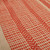 Wool throw, 'Cozy Salmon' - Hand-Woven Striped Wool Throw in Salmon & Ivory from Armenia