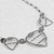 Herz-Halskette aus Sterlingsilber - Mexikanische Herzen, handgefertigte Halskette aus Sterlingsilber