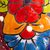 Ceramic lantern, 'Christmas Glow' - Christmas Tree Talavera Ceramic Lantern from Mexico (image 2d) thumbail