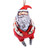 Adorno de papel maché - Adorno de Papá Noel de papel maché pintado a mano de Armenia