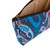 Ikat travel bag, 'Vintage Ikat' - Traditional Ikat Patterned Cosmetic Bag with Zipper Closure