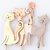 Mixed metal wall hooks, 'Cat Trio' - Mixed Metal Cat Trio Wall Hook from Mexico