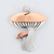 Sterling silver and copper pendant, 'Mushroom Duo' - Sterling Silver and Copper Mushroom Fungi Pendant