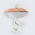 Sterling silver and copper pendant, 'Mushroom Duo' - Sterling Silver and Copper Mushroom Fungi Pendant