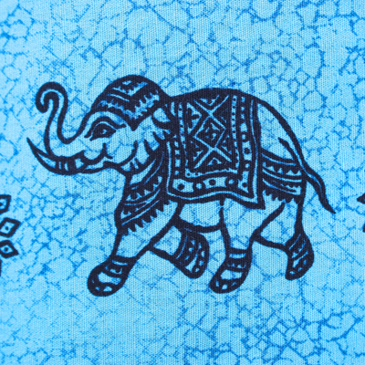Yogamattentasche aus Baumwolle - Yogamattentasche aus Baumwolle mit Elefantenmotiv