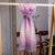 Cashmere wool scarf, 'Spring's Act' - Handwoven Soft 100% Cashmere Wool Scarf in Purple and Pink