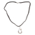 collar con colgante de perlas cultivadas - Collar de cordón de gamuza con colgante de perlas cultivadas
