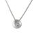 Sterling silver pendant necklace, 'Sparkling Eye' - Sterling Silver and CZ Pendant Necklace from Thailand
