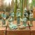 Celadon ceramic nativity scene, 'Thai Christmas' (set of 9) - Celadon Ceramic Nativity Scene (Set of 9) (image 2) thumbail