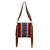 Suede-accented wool shoulder bag, 'Inca Inspiration' - Wool Shoulder Bag with Suede Trim