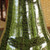 Lacquered bamboo vase, 'Chlorophyll' - Lacquered bamboo vase