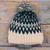 100% alpaca hat, 'Northern Lights' - Knit 100% Alpaca Hat from Peru