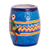 Ceramic mini flower pot, 'Colorful Macaws' - Hand-painted Ceramic Mini Flower Pot Crafted in Guatemala