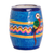 Ceramic mini flower pot, 'Colorful Macaws' - Hand-painted Ceramic Mini Flower Pot Crafted in Guatemala