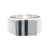 Men's sodalite signet ring, 'Royal Skies' - Men's 925 Sterling Silver and Sodalite Signet Ring from Peru