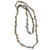 Collar de cuentas de cuarzo - Collar largo con cuentas de cuarzo elaborado en Brasil