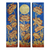 'Grow by Moonlight' (triptych) - Thai Floral Painting (Triptych)