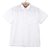 Men's cotton blend shirt, 'Casual Day in White' - Men's Short Sleeve Cotton Blend Shirt in White from India