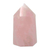 Rose quartz sculpture, 'Obelisk of Love' - Handcrafted Rose Quartz Obelisk Sculpture from Brazil