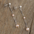 Cultured freshwater pearl dangle earrings, 'Intimate Connection' - Pink Cultured Freshwater Pearl Dangle Earrings from Peru