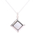 Rainbow moonstone pendant necklace, 'Heavenly Kite' - Rainbow Moonstone and Sterling Silver Pendant Necklace