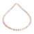 Cultured pearl strand necklace, 'Rosy Future' - Pink and Peach Cultured Pearl Necklace