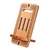 Wood phone holder, 'Ancestor's Blessing' - Traditional Handcrafted Beechwood Phone Holder