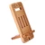 Wood phone holder, 'Ancestor's Blessing' - Traditional Handcrafted Beechwood Phone Holder
